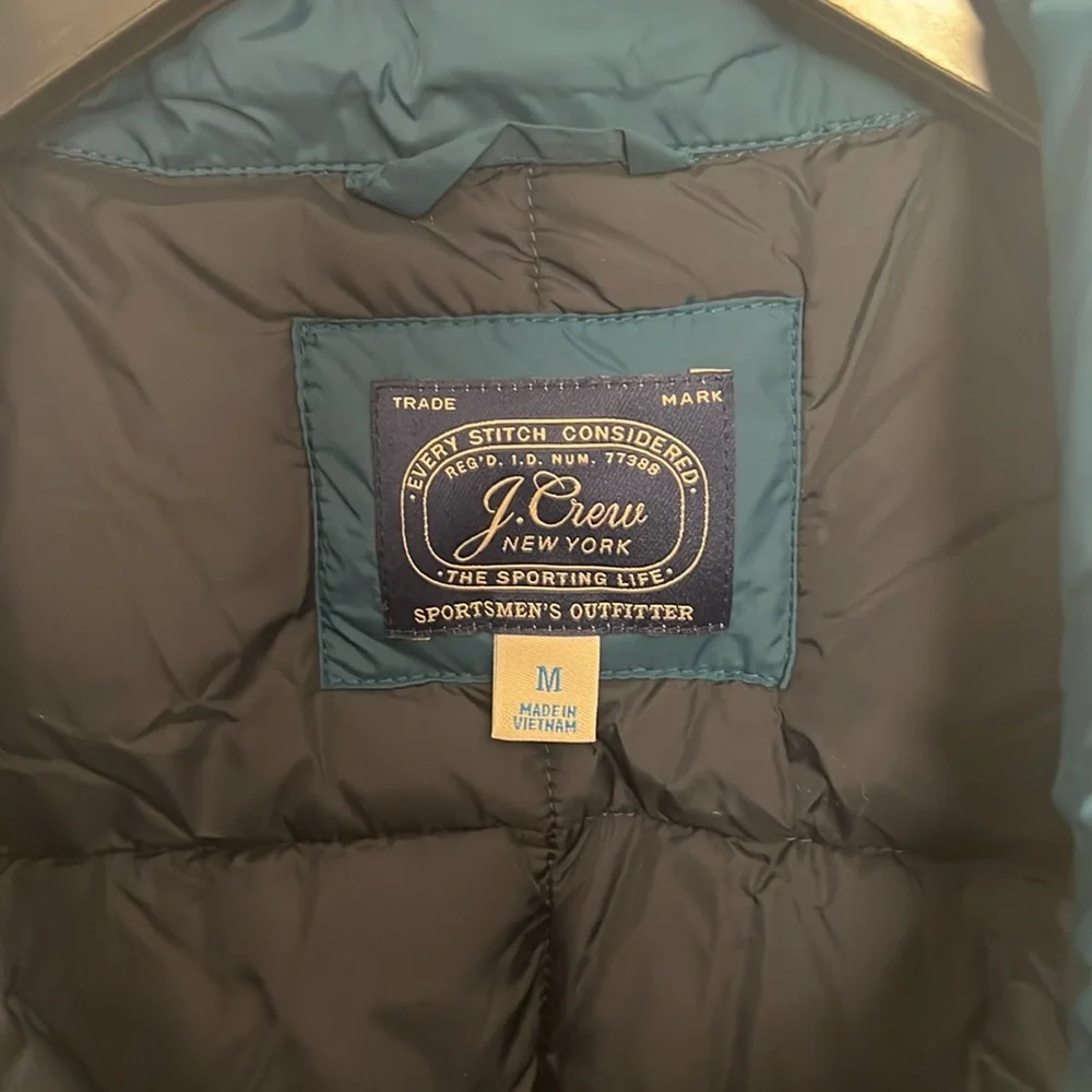 NWOT / j.crew Nordic puffer vest with PrimaLoft®